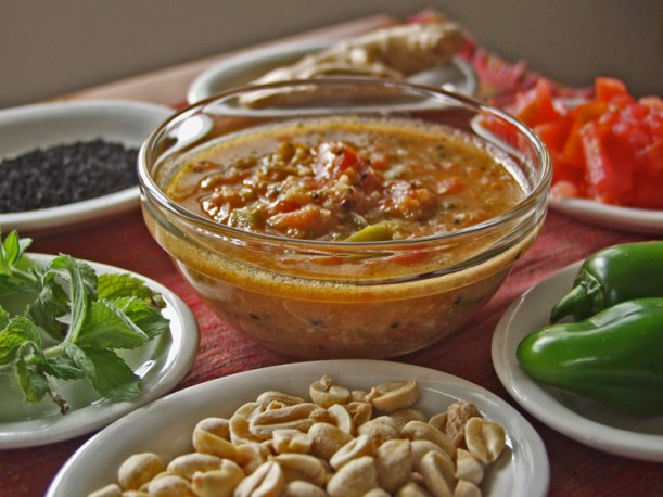 Sweet and Sour Tomato and Ginger Chutney