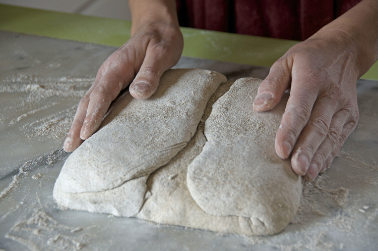 Rye Bread shaping