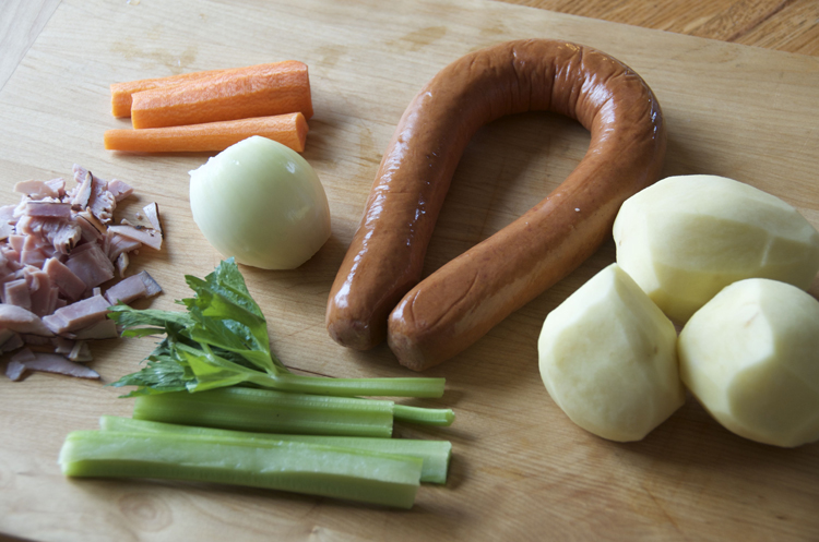 German potato soup ingredients